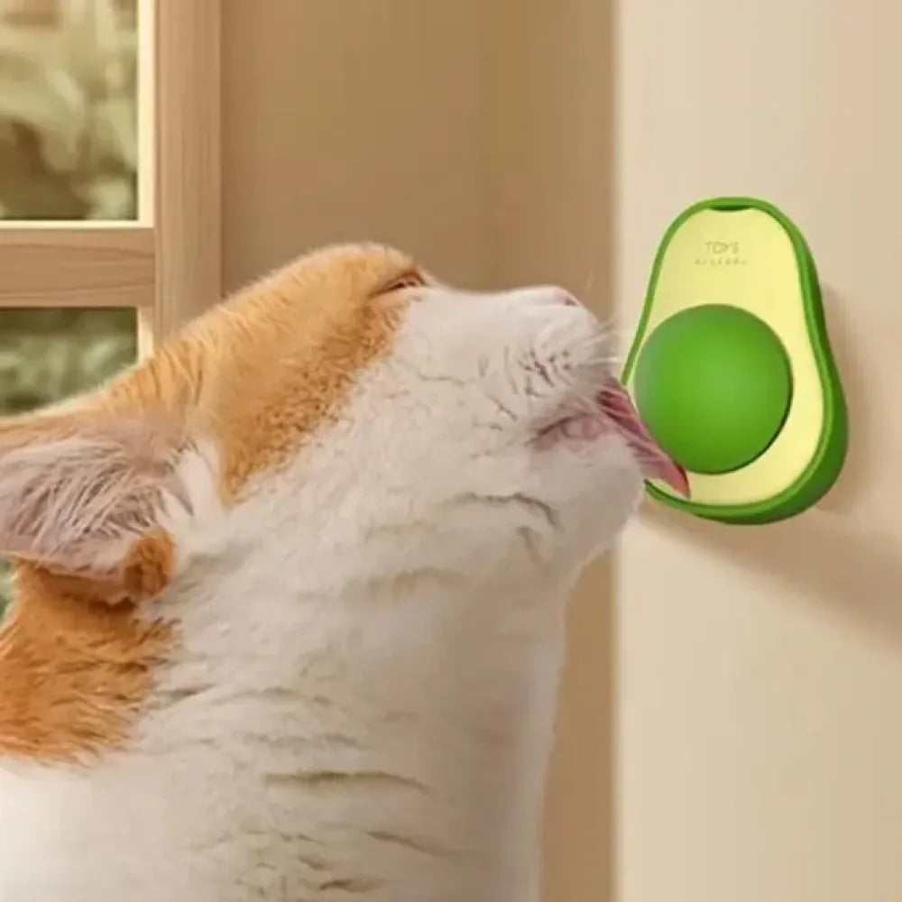 Minty catnip avocado ball