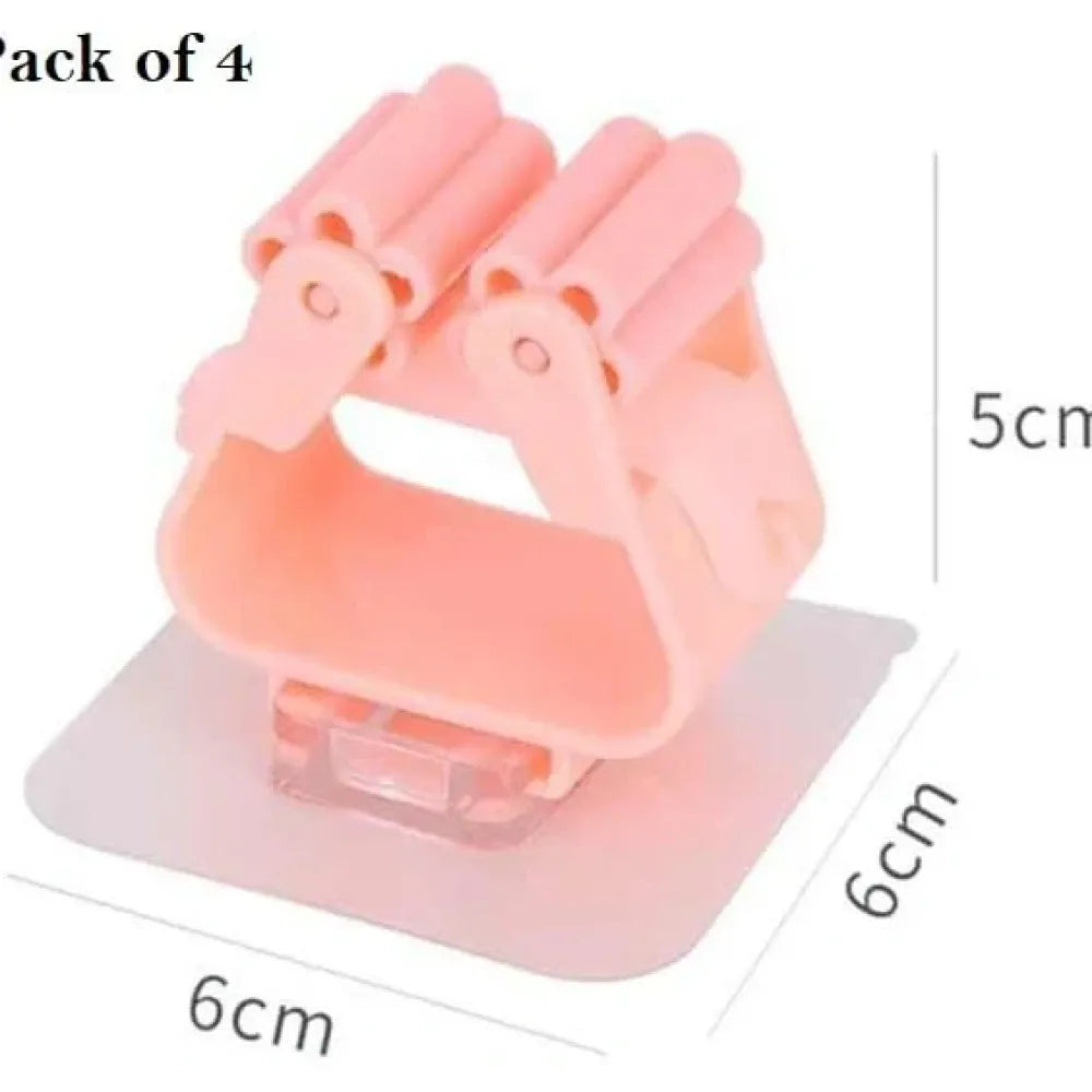 Mop holder wall hooks (4-pack)