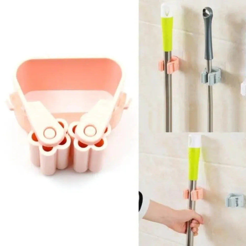Mop holder wall hooks (4-pack)