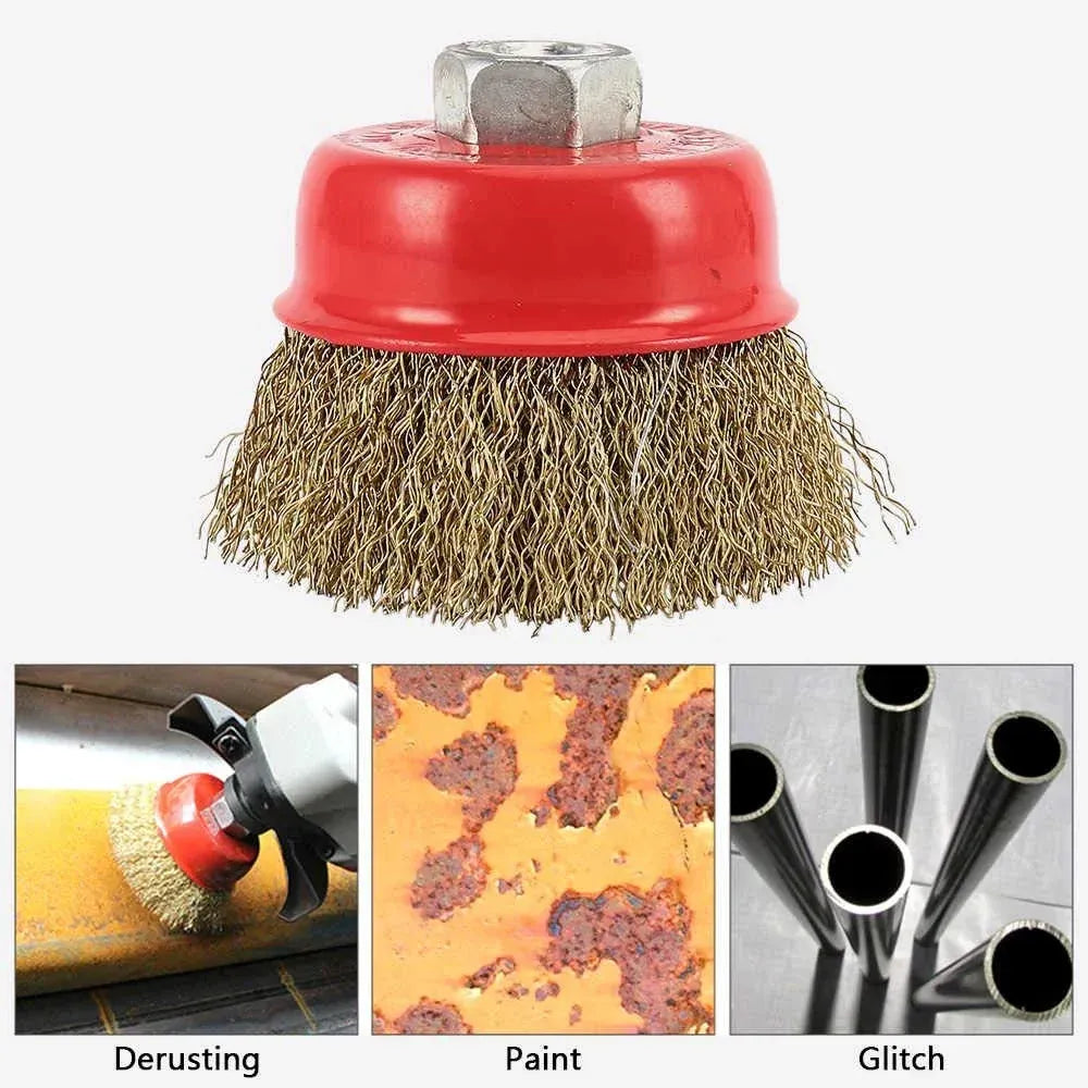 Motorcycle wheel cleaning brush - power & hand tools