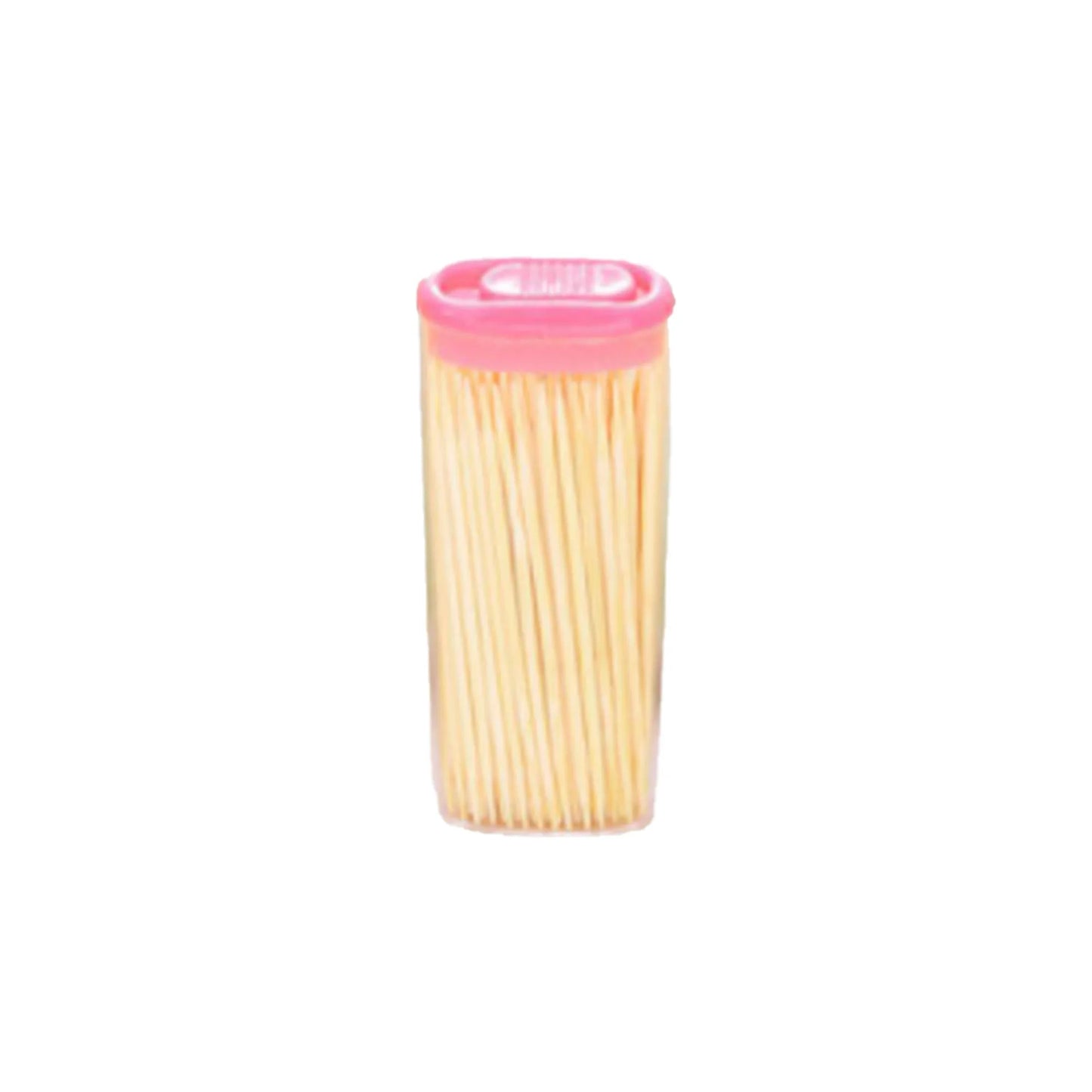 Eco-Friendly Bamboo Toothpicks with Dispenser