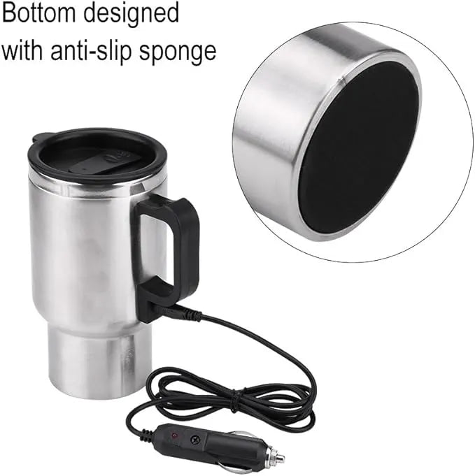 Heated car mug