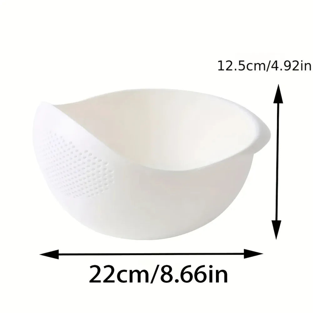 Multi-use kitchen strainer bowl - tool