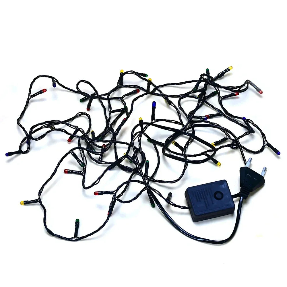 Multicolor festival led string lights - home decor