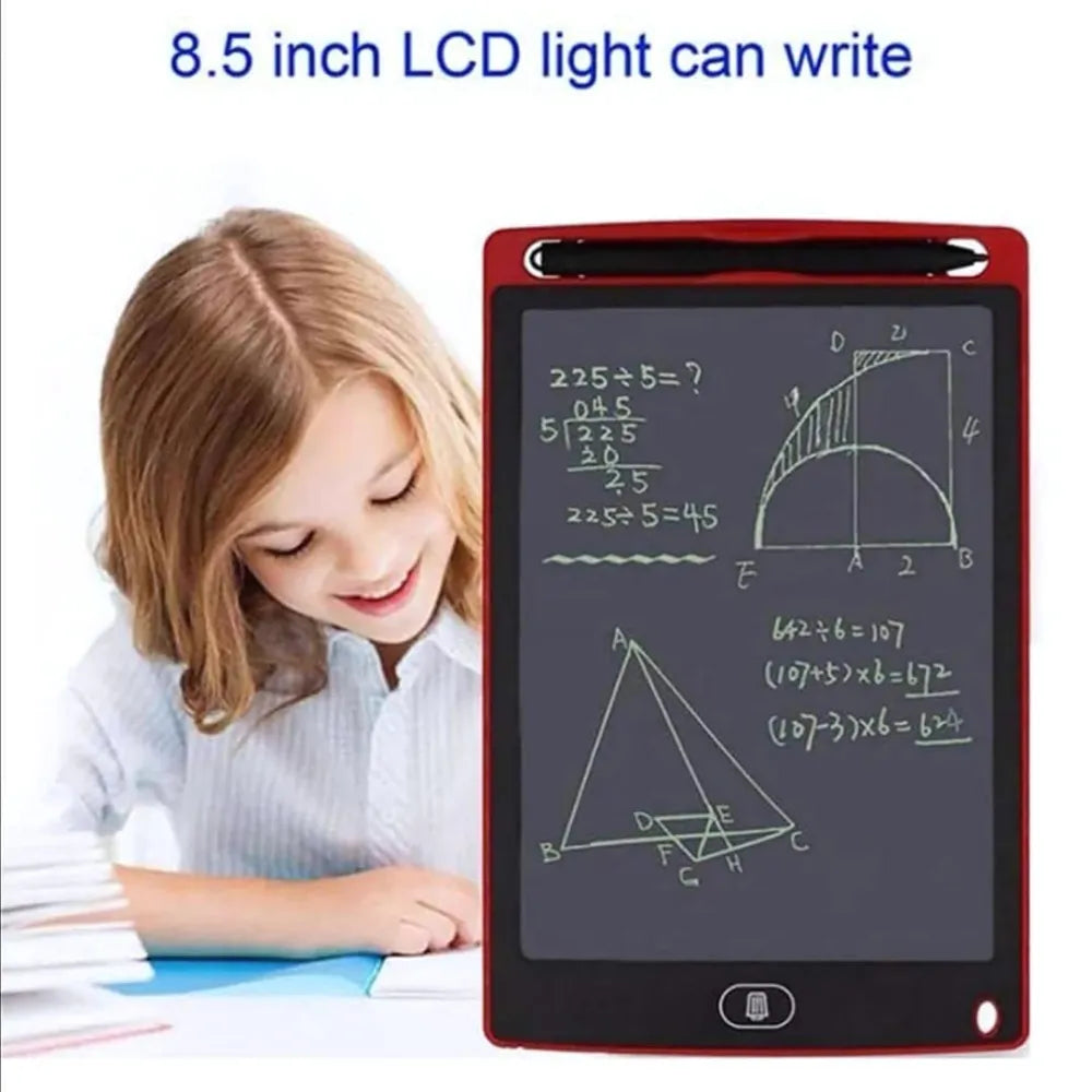 Multicolor plain lcd writing screen tablet for kids