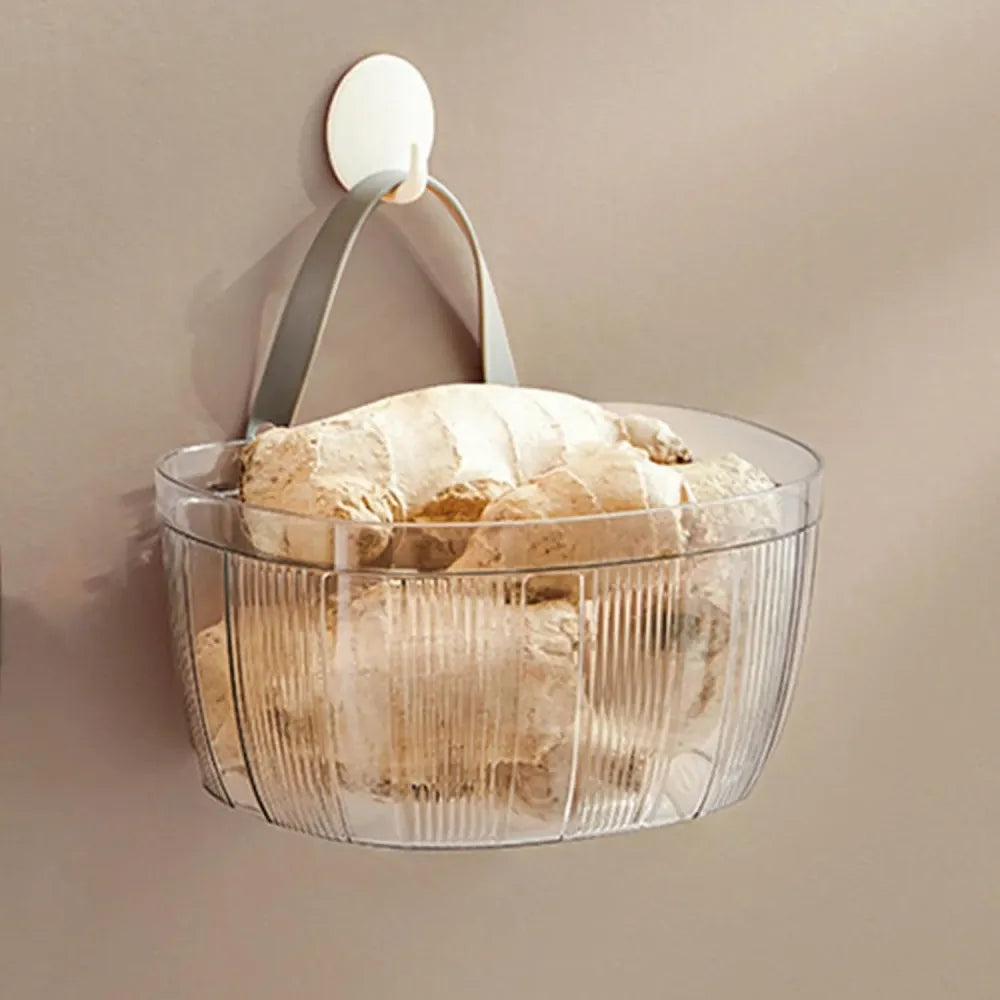 Multifunctional hanging storage basket