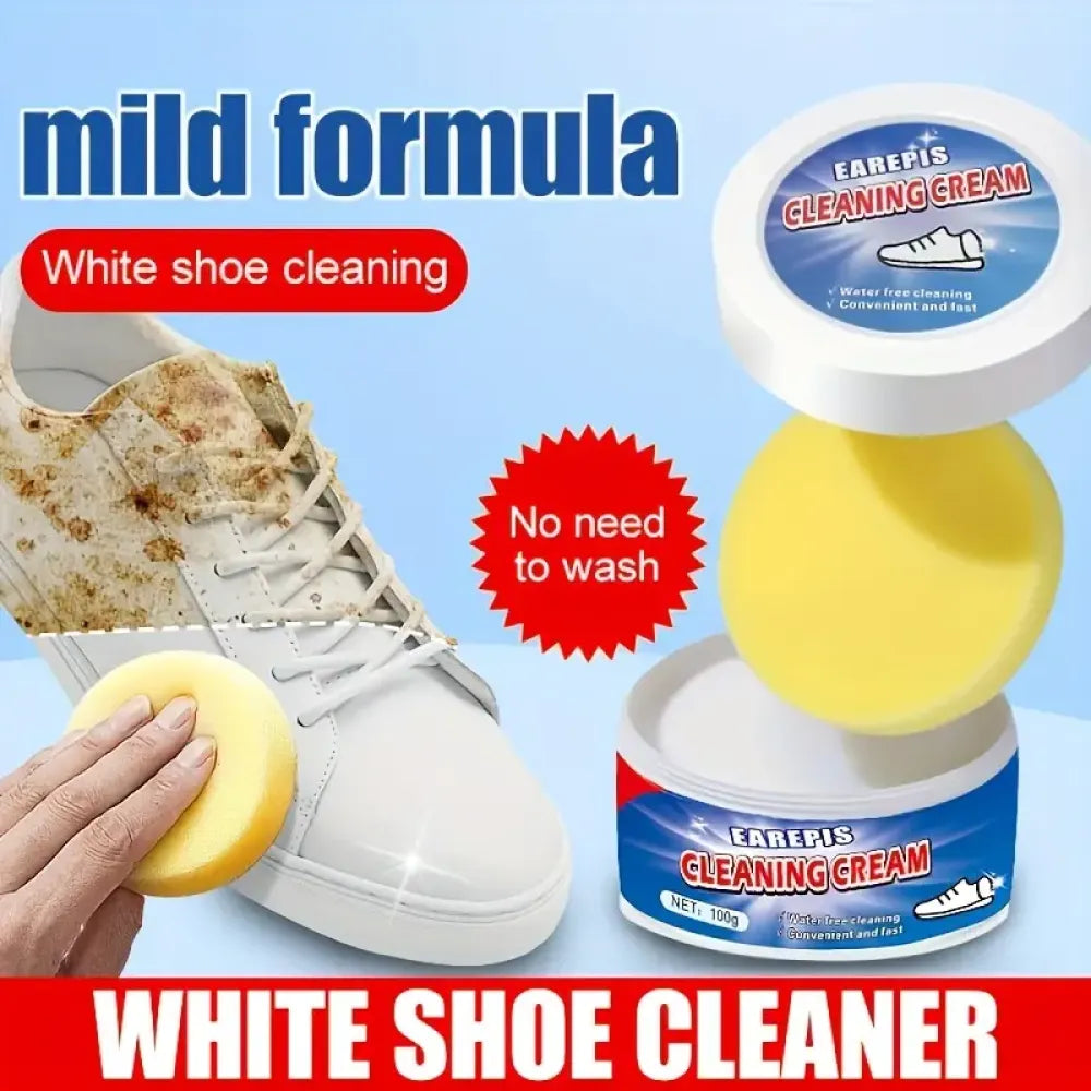 Multipurpose deep cleaning cream with sponge | for tough stains