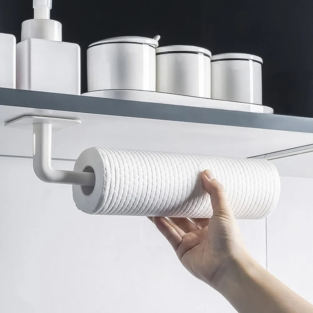 Multipurpose shelf organizer hanging storage rack (2 pc set with 2 adhesive hook) - home & kitchen