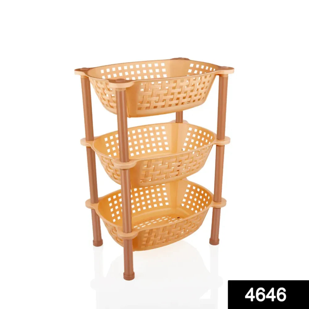 Multipurpose storage basket – 3 pcs - home & kitchen