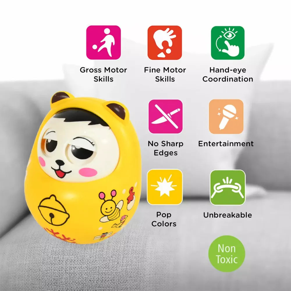 Musical wobble baby toy - toys