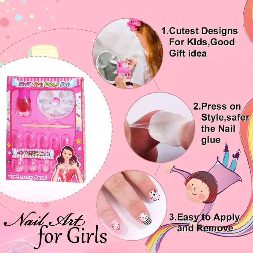 Nail art kit for girls - toys