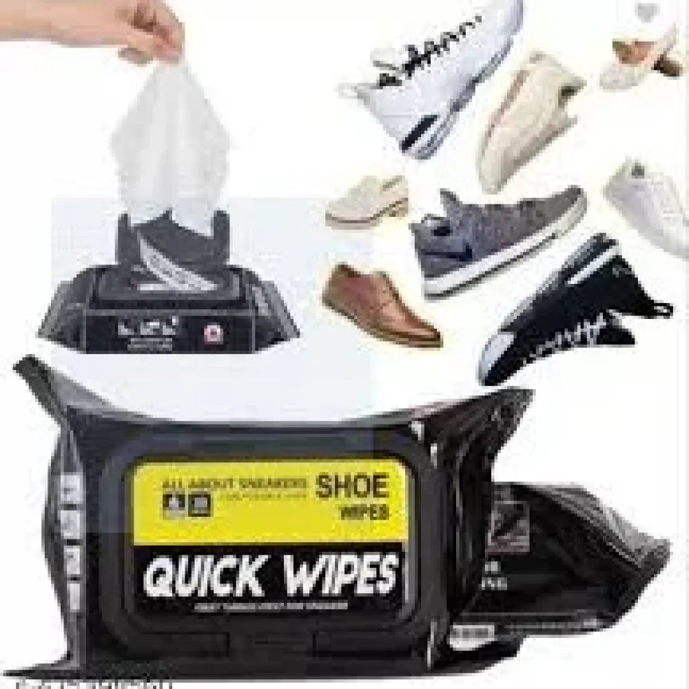 Natural sneaker cleaner wipes