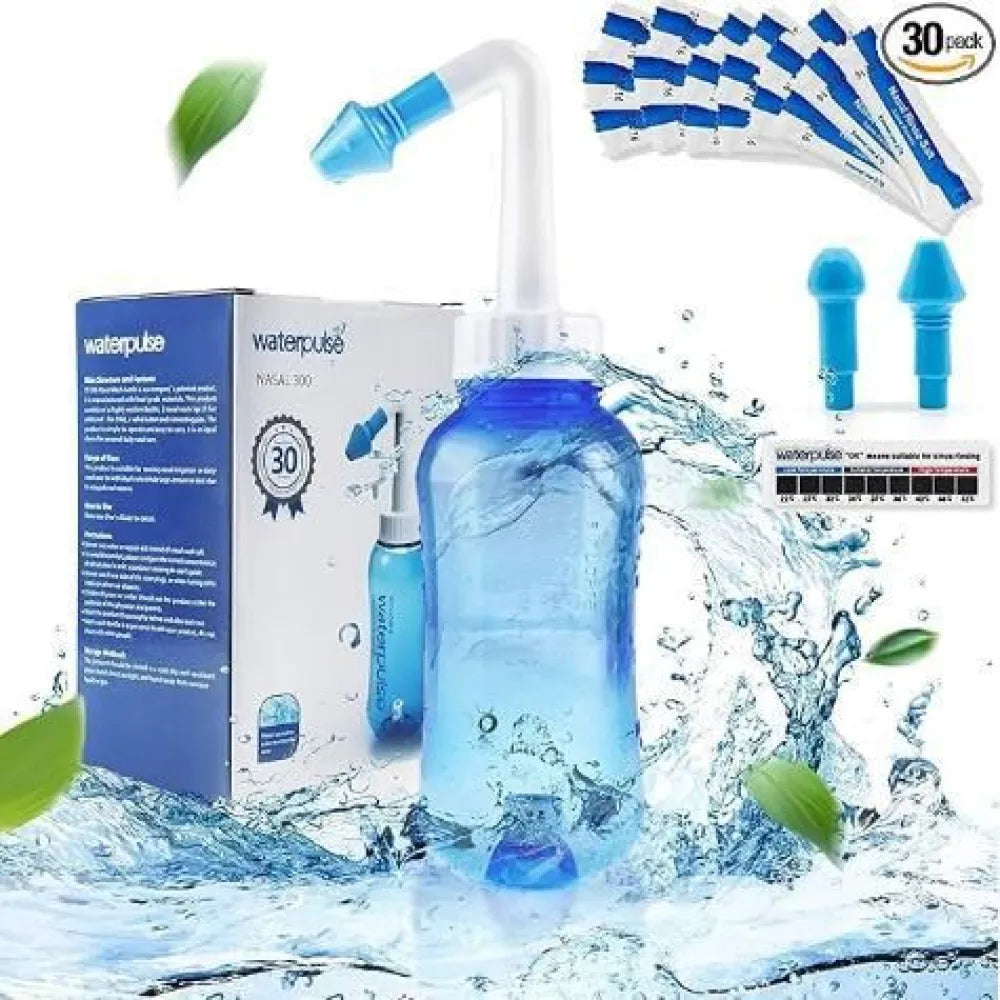 Neti pot for sinus cleaning | bpa-free nose wash cleaner adults & kids