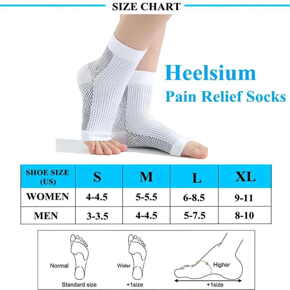 Neuropathy socks for swollen feet and ankles