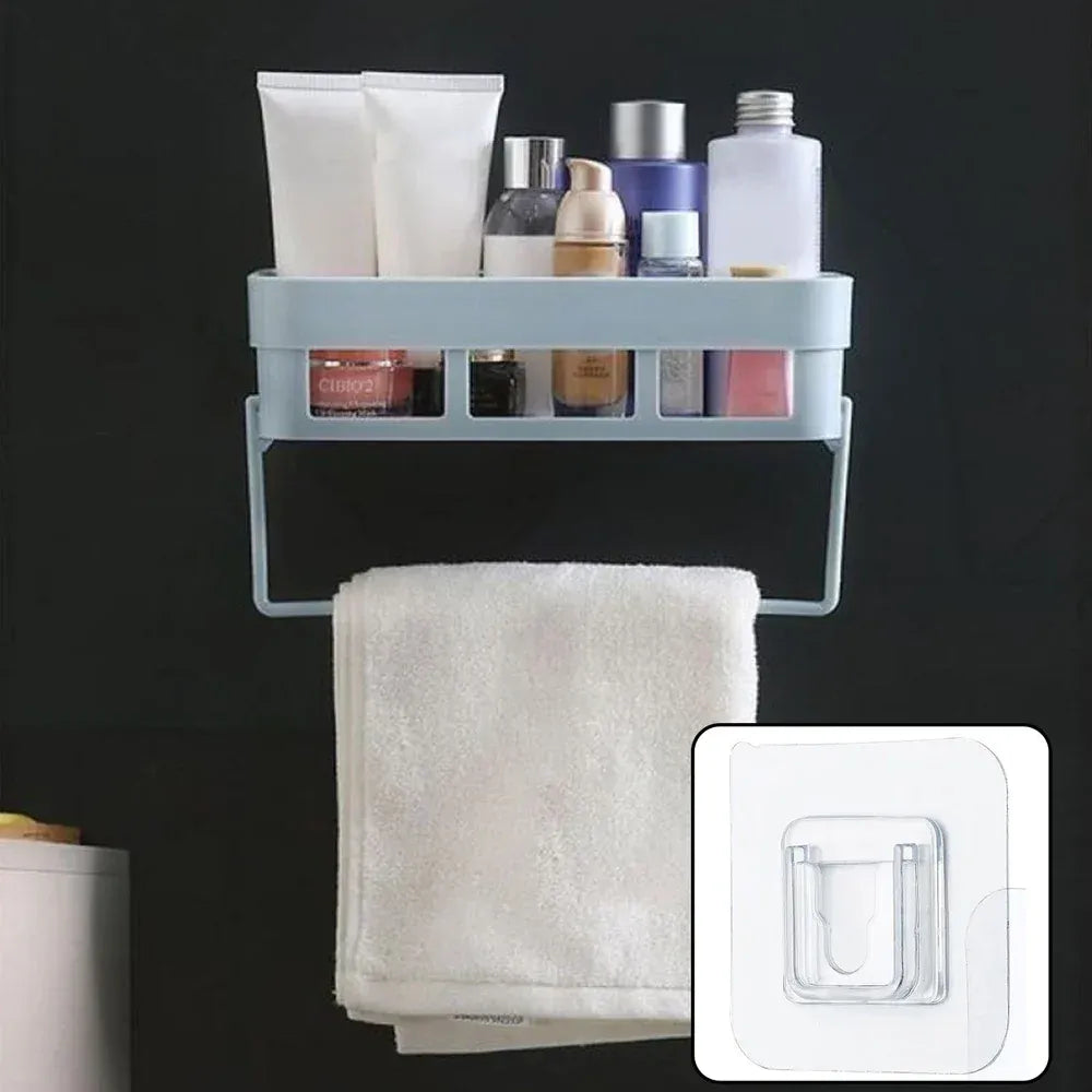 No-drill wall shelf - home improvement
