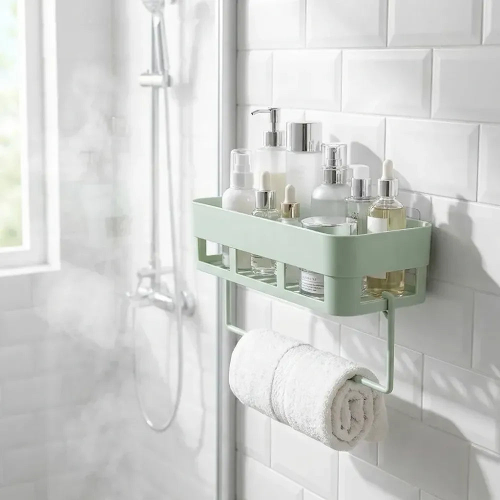 No-drill wall shelf - home improvement