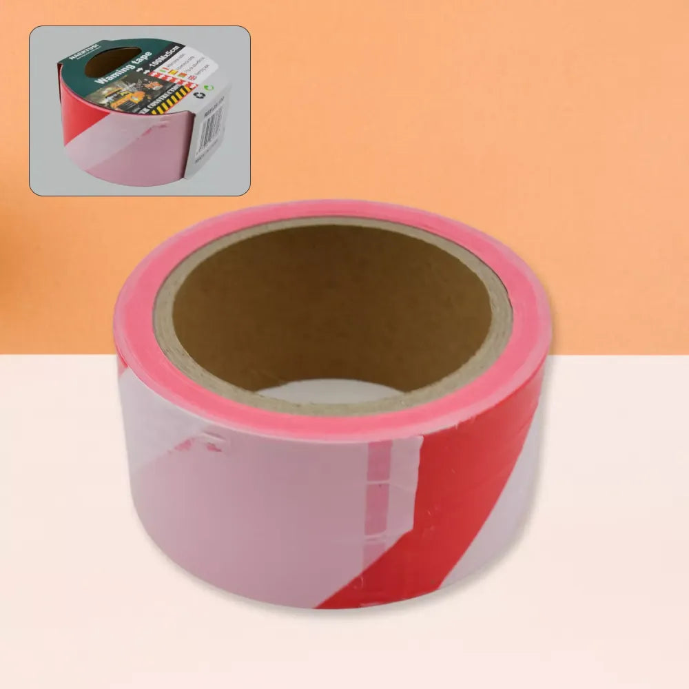 Non-adhesive safety barrier tape - home improvement