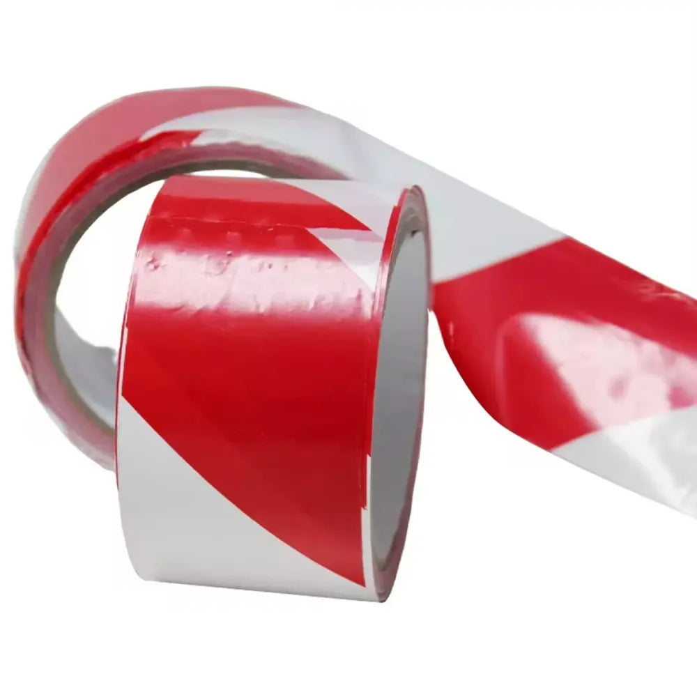 Non-adhesive safety barrier tape - home improvement