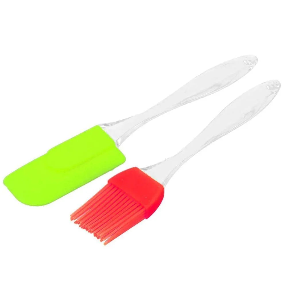 Non-stick baking spatula & brush set - home kitchen
