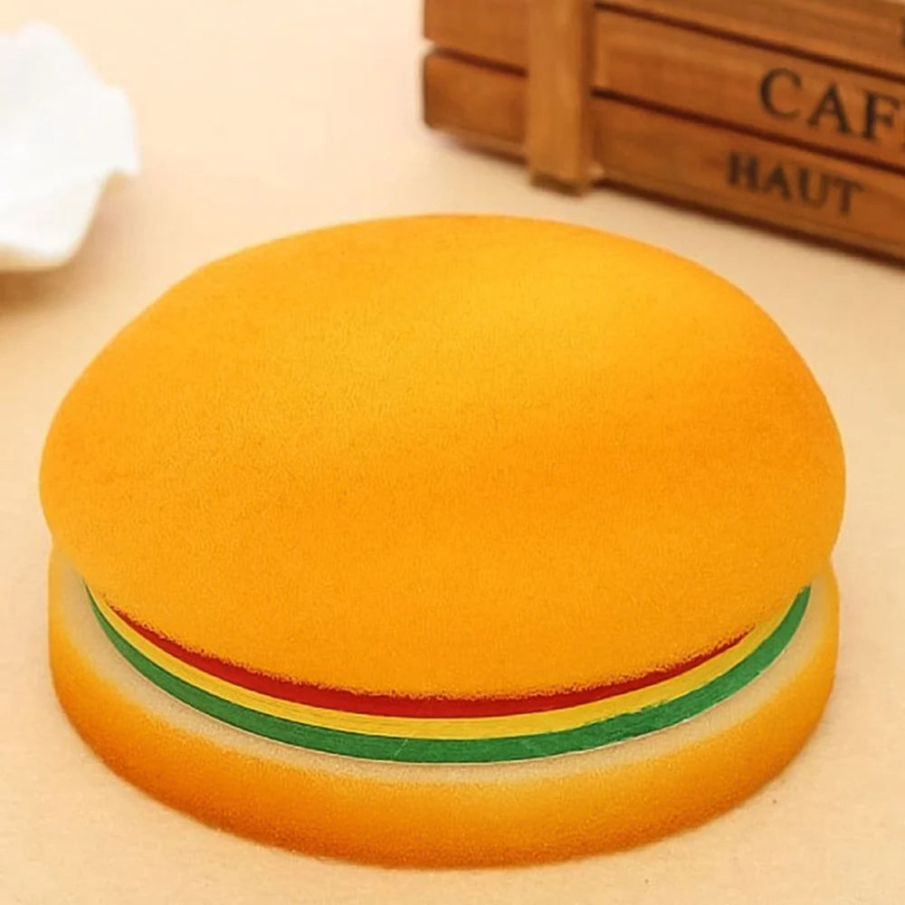 Burger-Shaped Memo Notepad
