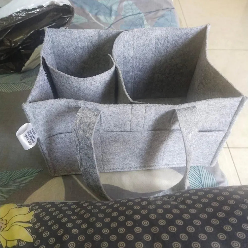 Nursery storage organizer-foldable and portable for travelling