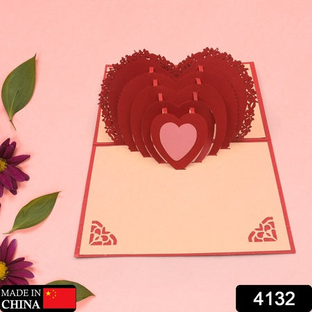 3d Paper Wish Card High Quality Paper Card All Design Card Good Wishing Card (All 3d Card Birthday Christmas Card Cartoon Card Love Heart Card) (1 Pc)