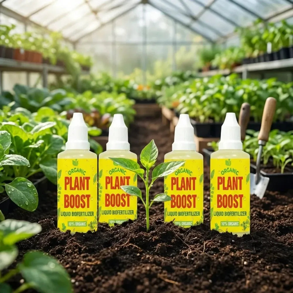 Organic liquid biofertilizer concentrate - home essentials