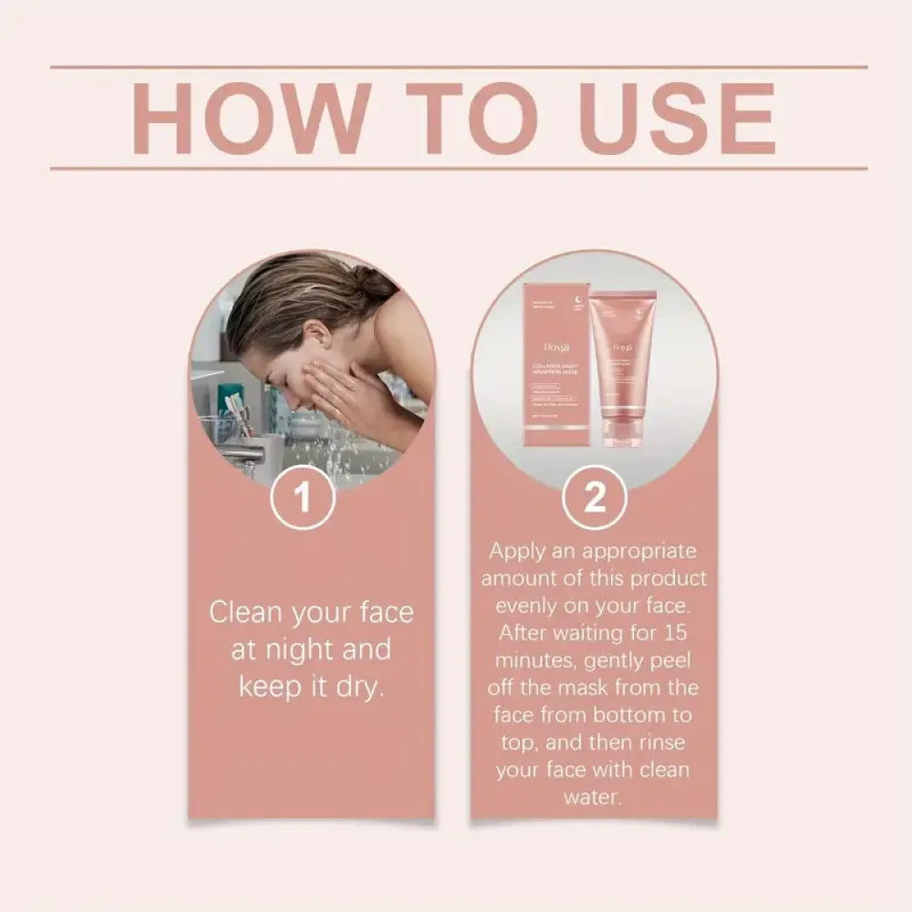 Overnight collagen skin repair