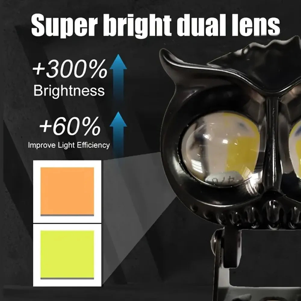 Owl led fog light - car and bike accessories