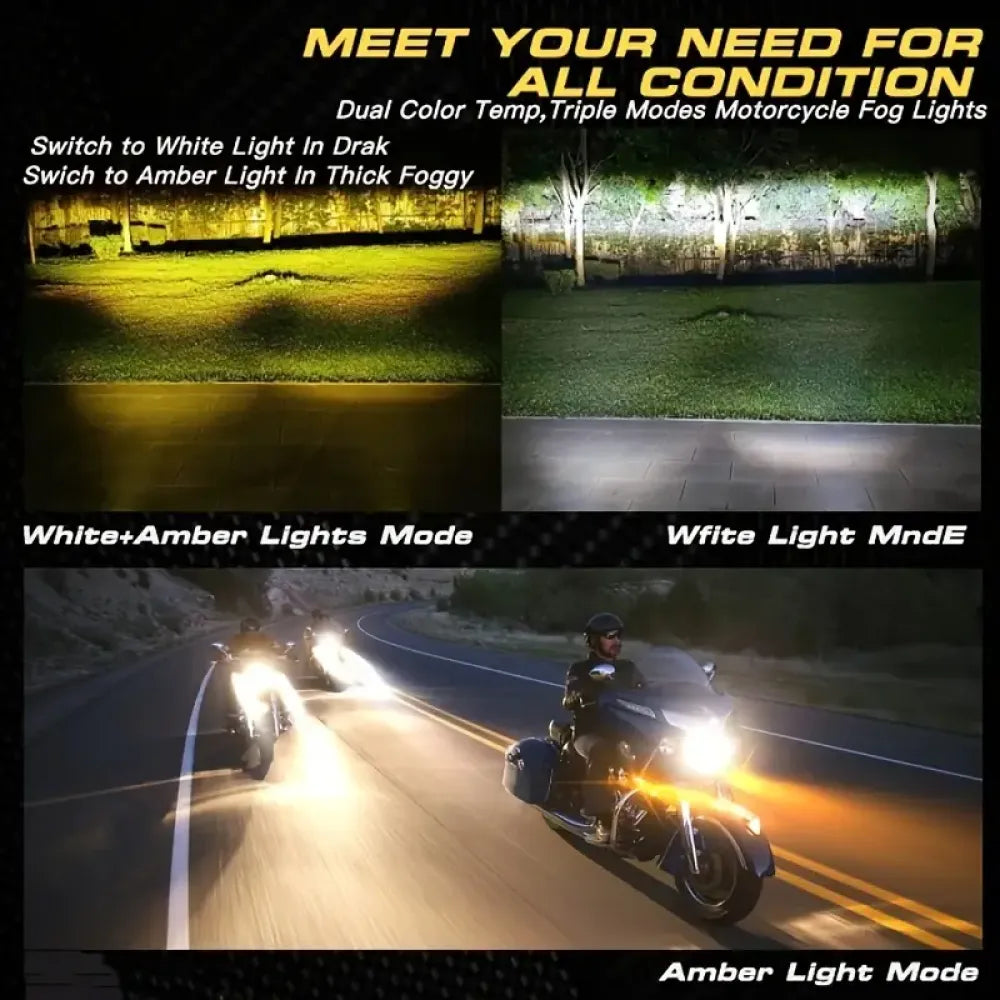Owl led fog light - car and bike accessories