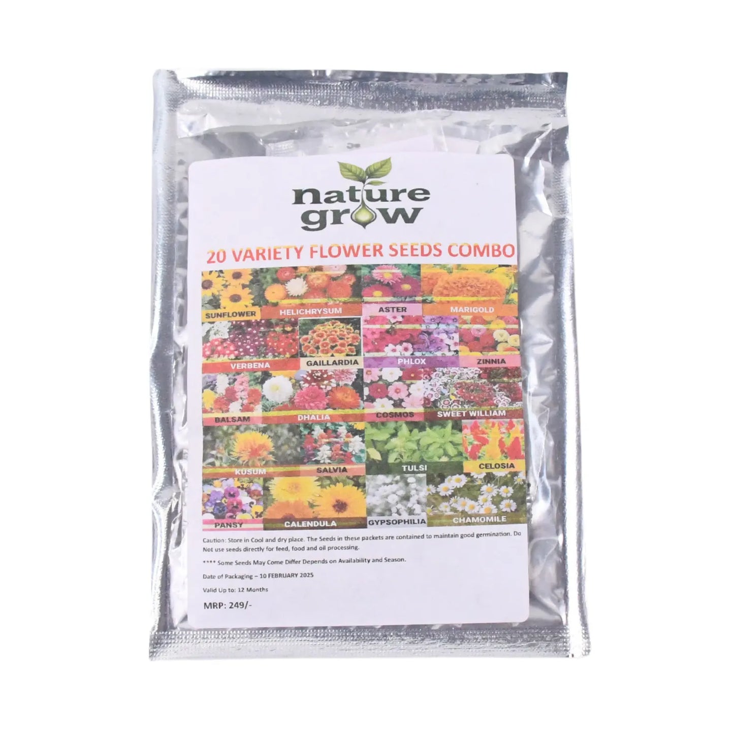 20 Variety Flower Seeds Combo
