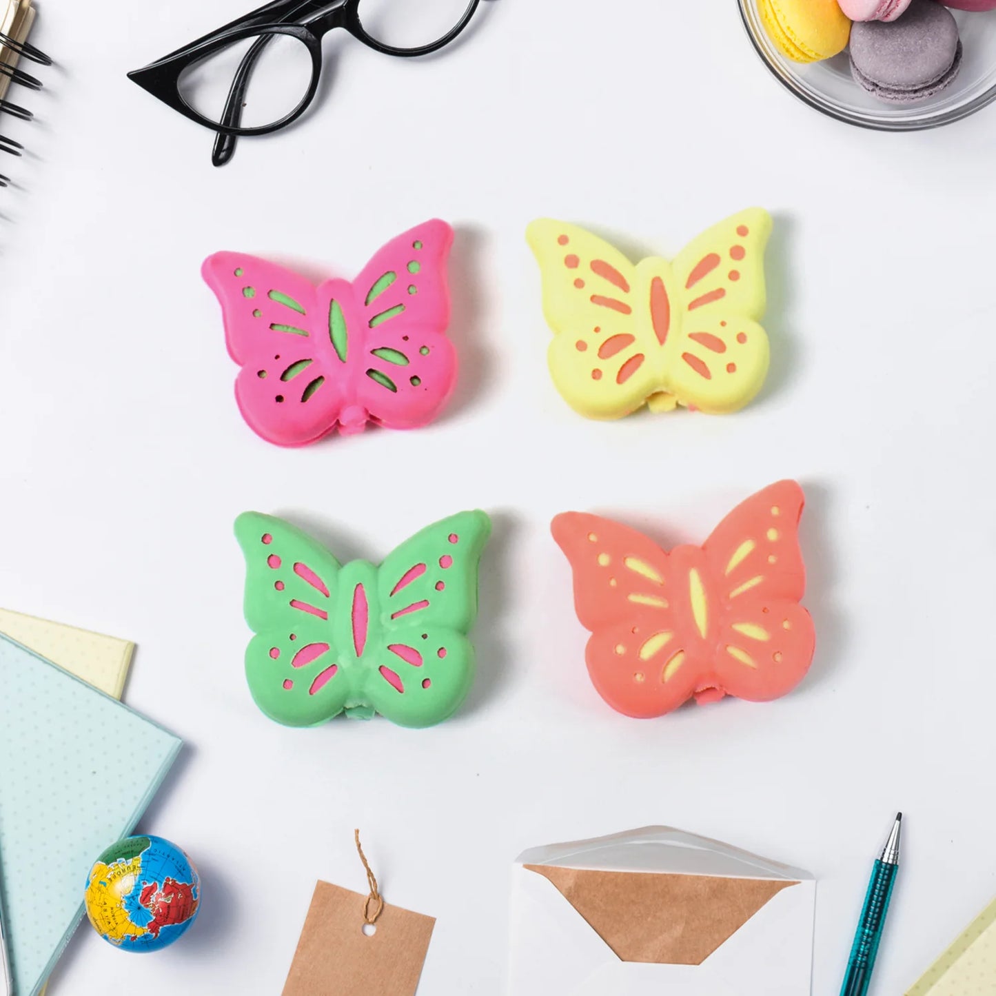 Butterfly-Shaped Kids Eraser