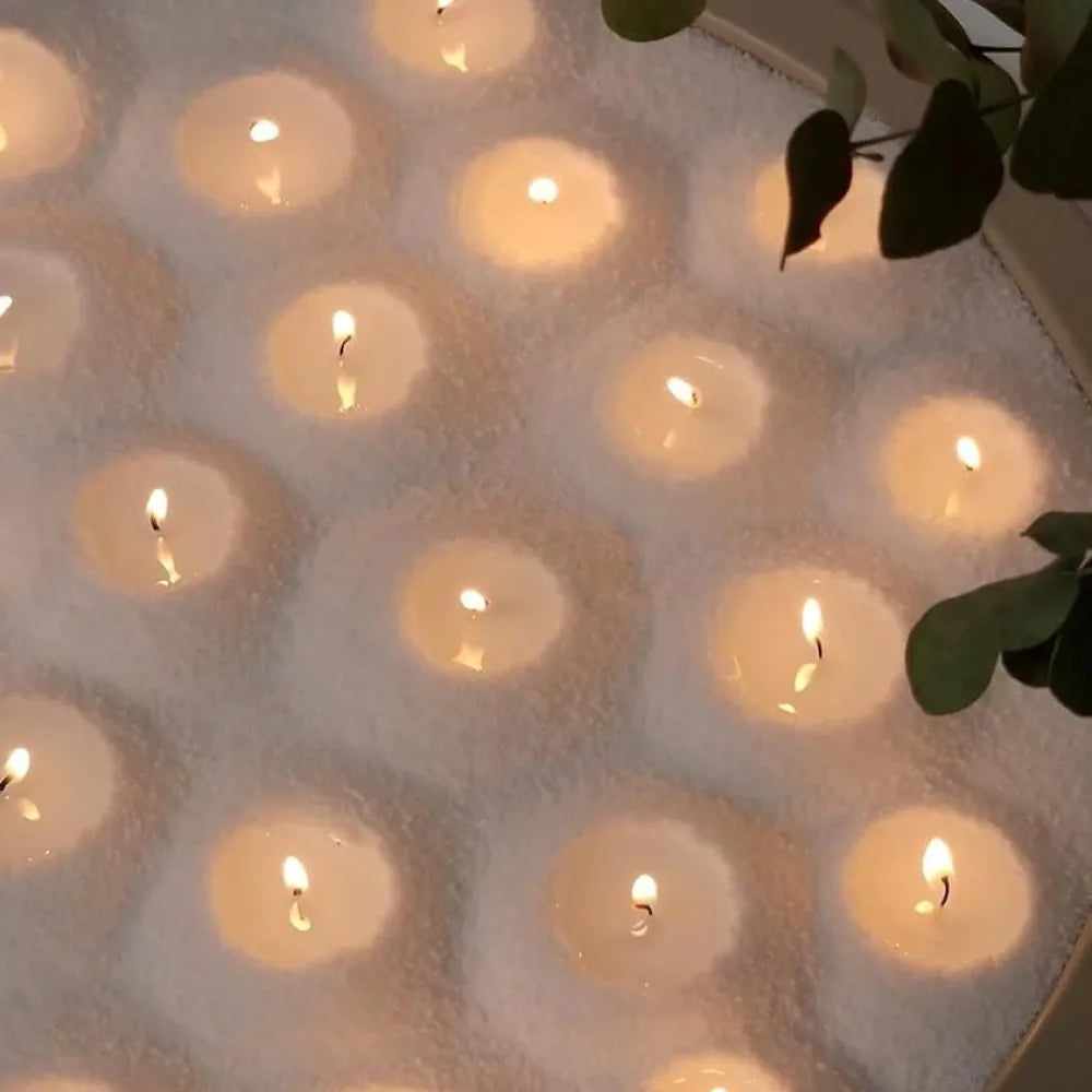 Pearl soy wax for custom candles 200gram + 50 wicks