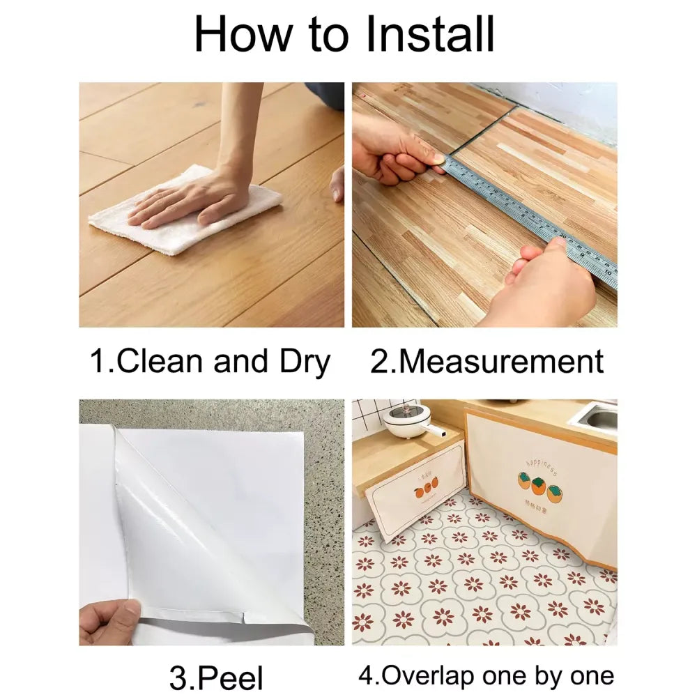 Peel & stick wall tiles - home improvement