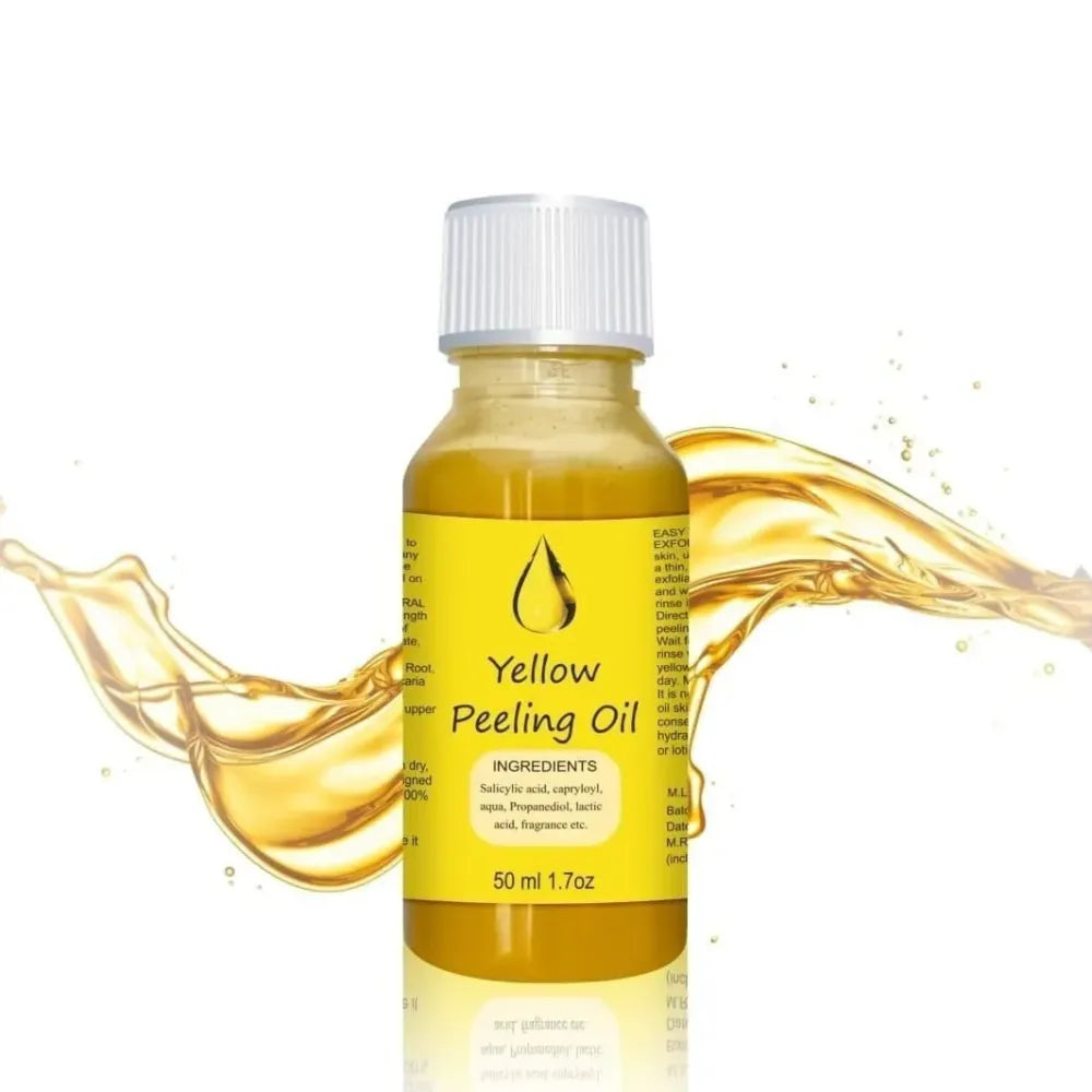 Peeling oil for dark skin