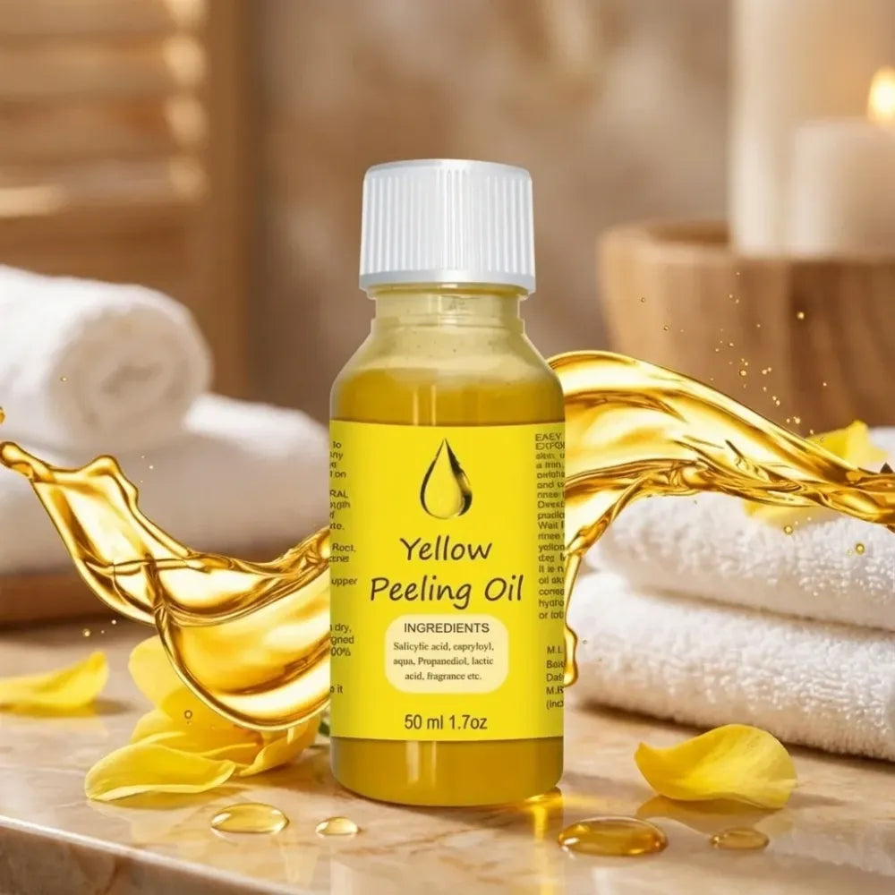 Peeling oil for dark skin