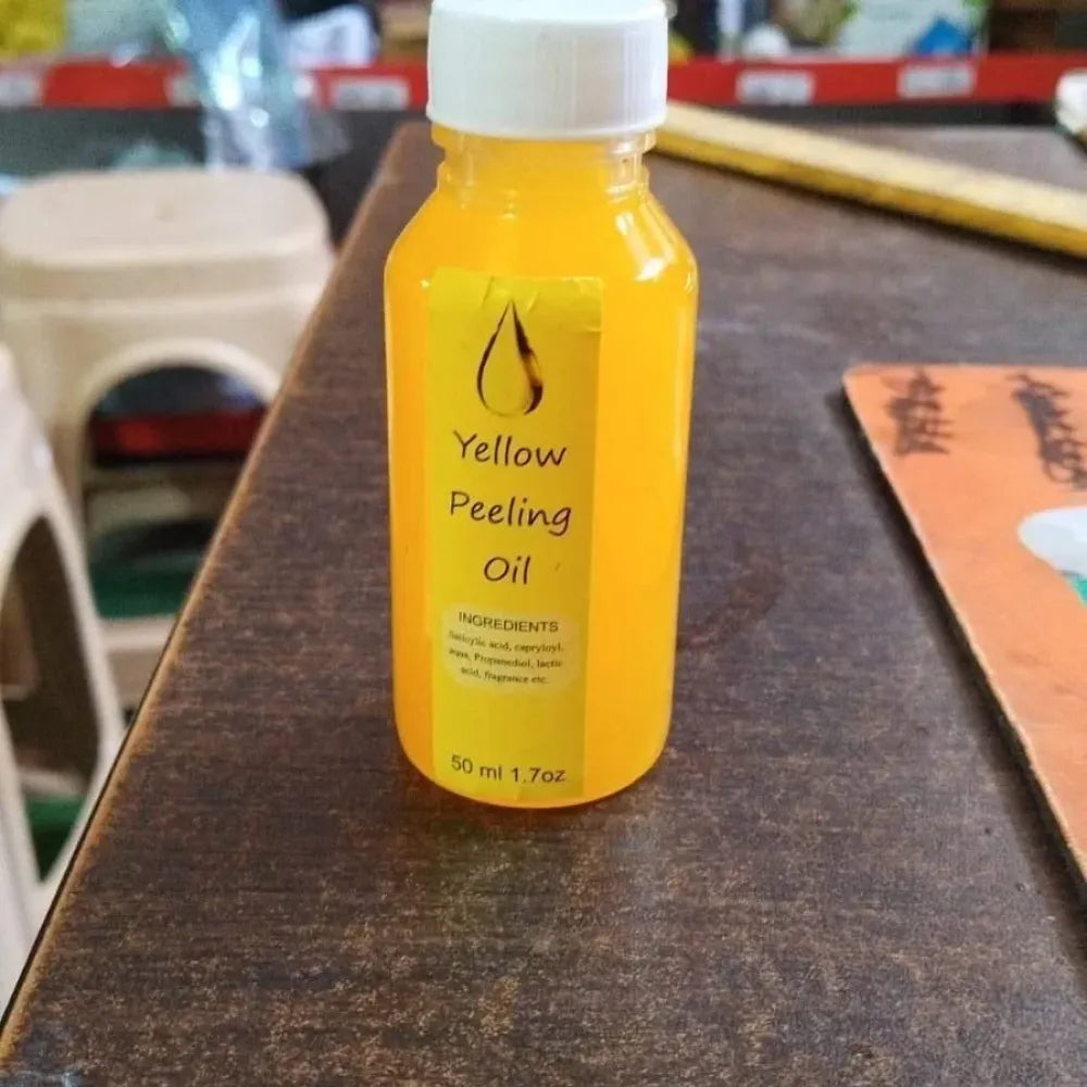 Peeling oil for dark skin