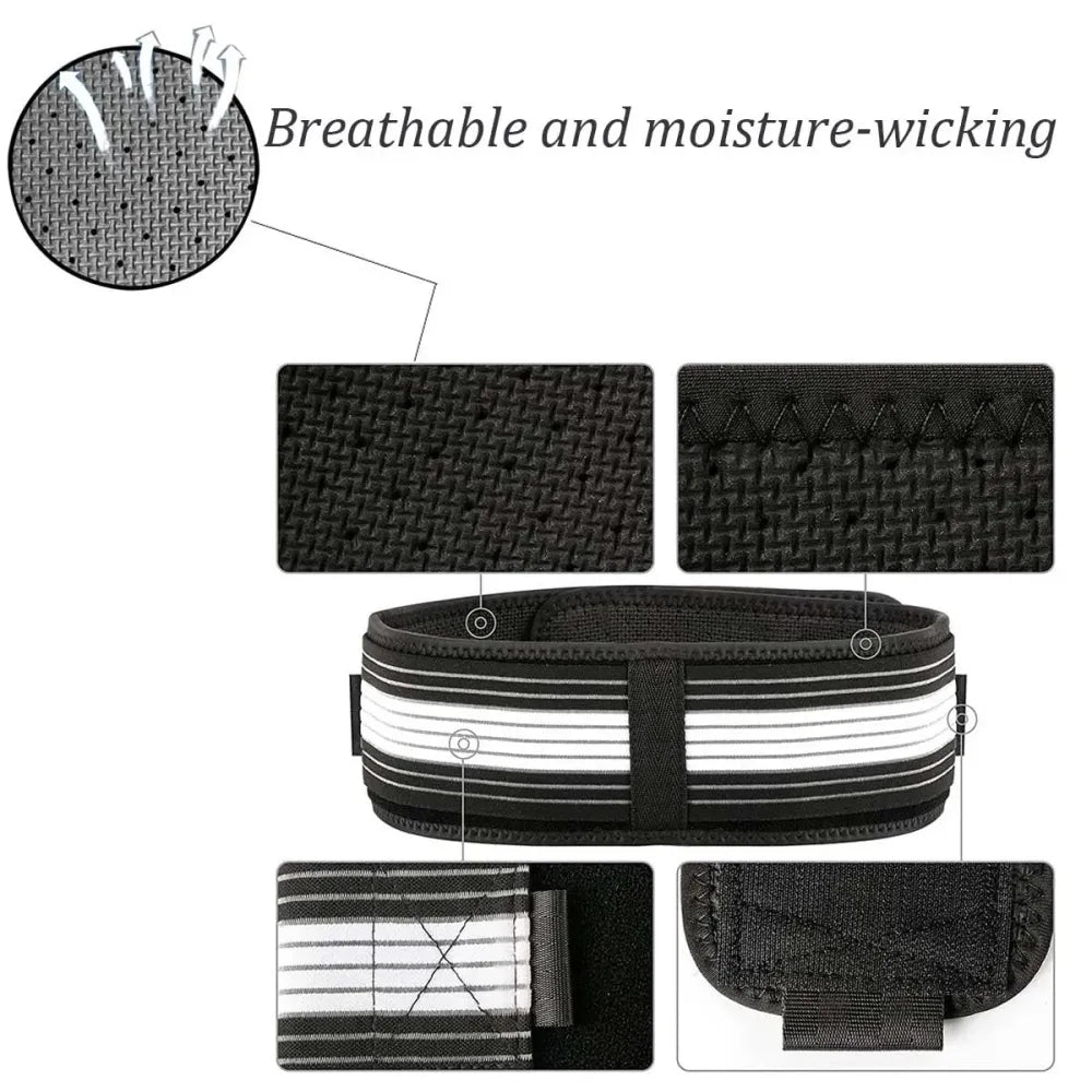 Pelvic support hip belt