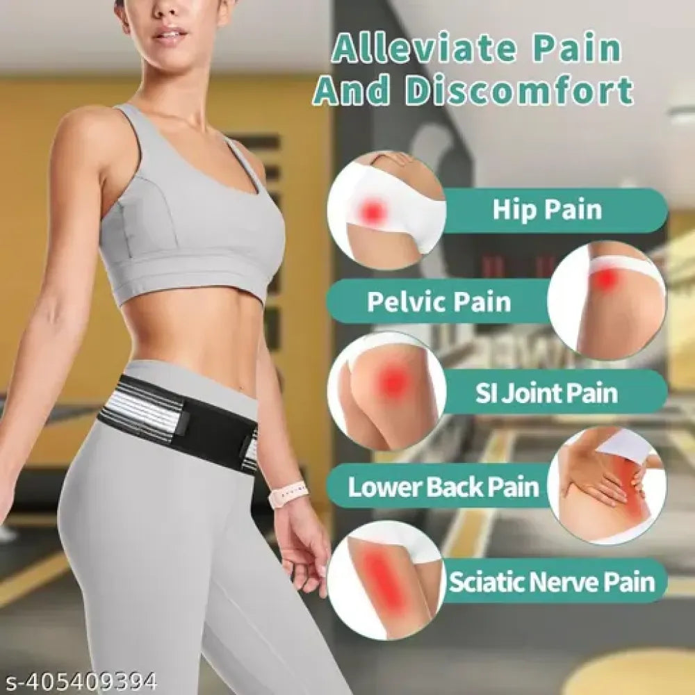 Pelvic support hip belt