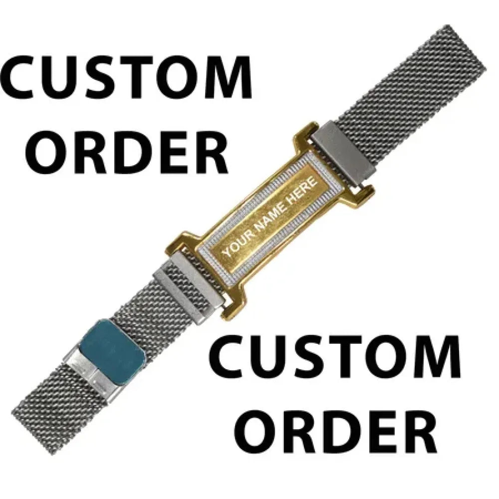 Personalized engraved rakhi bracelet - bracelets
