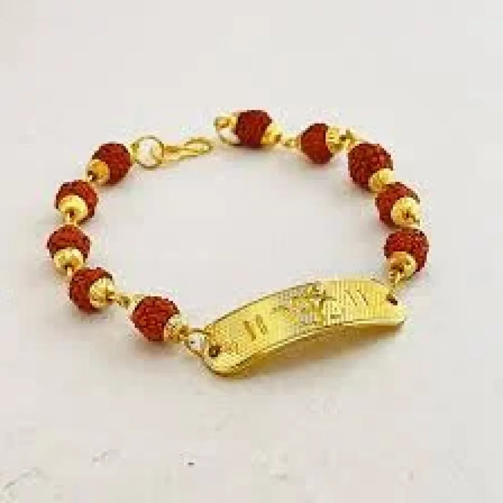 Personalized engraved rakhi bracelet - bracelets