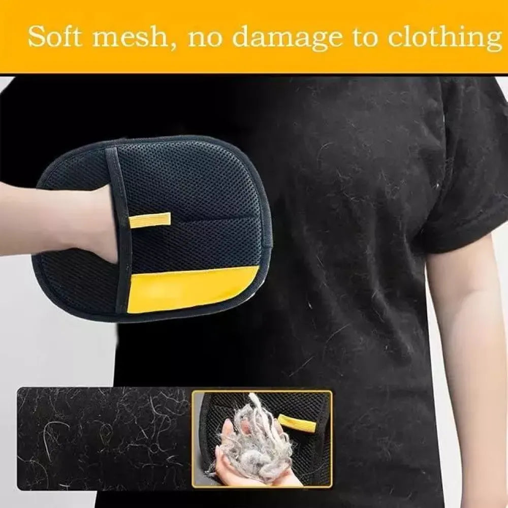 Pet hair removal gloves - home essentials