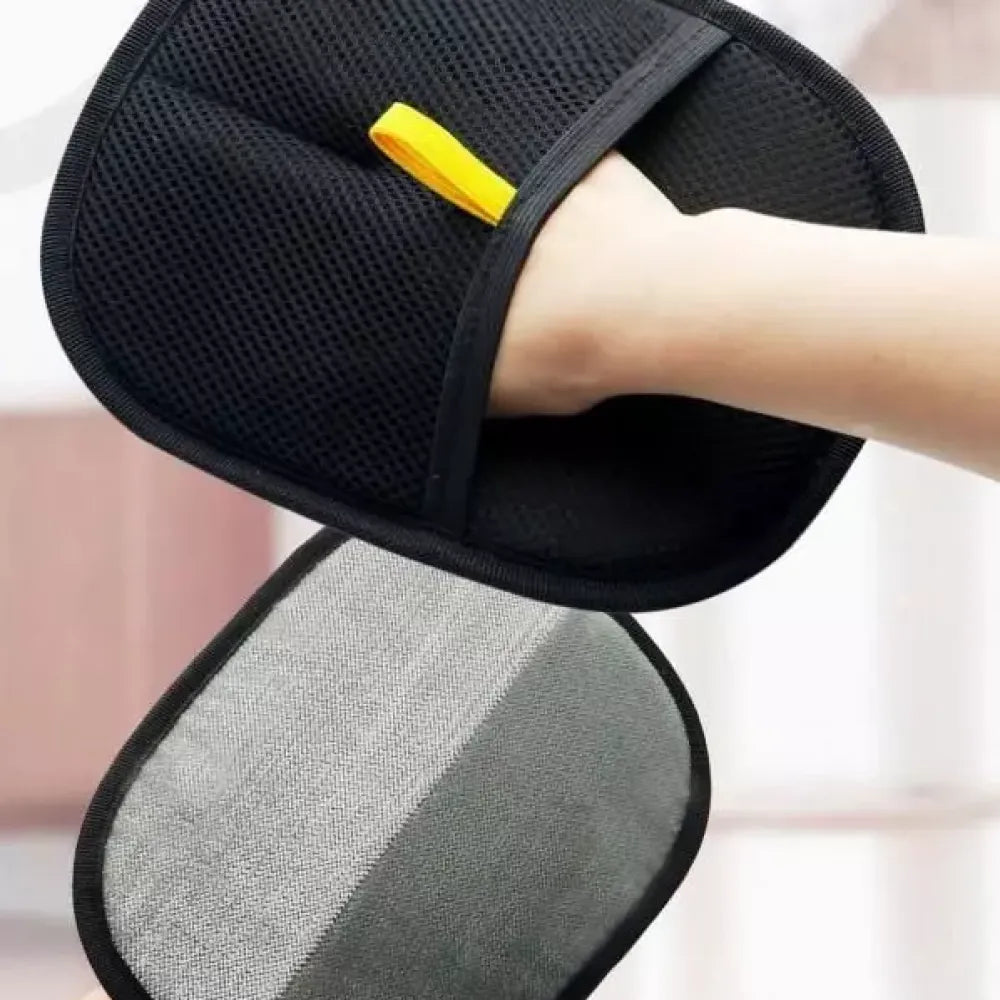 Pet hair removal gloves - home essentials