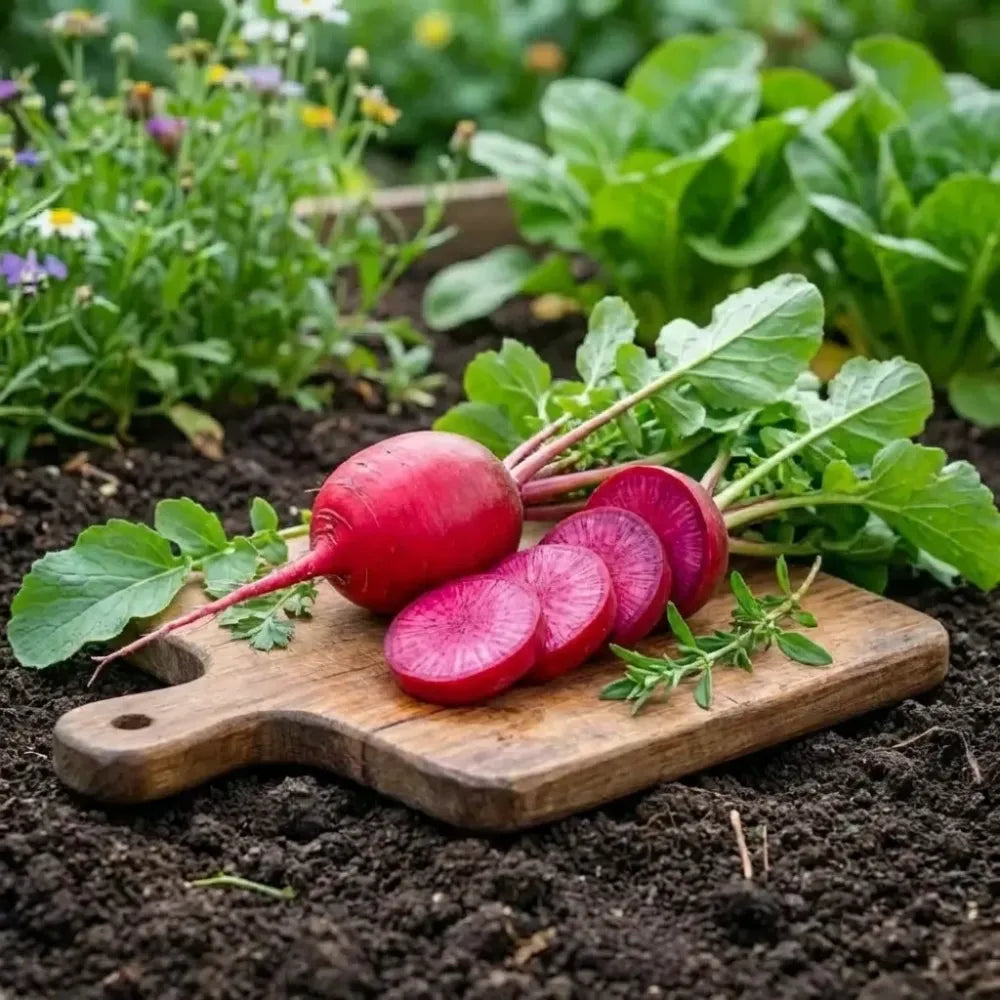 Pineapple radish seeds - gardening