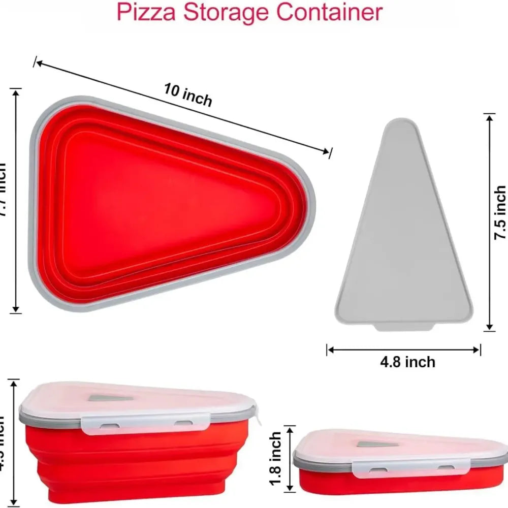 Pizza slice storage container – pack of 1