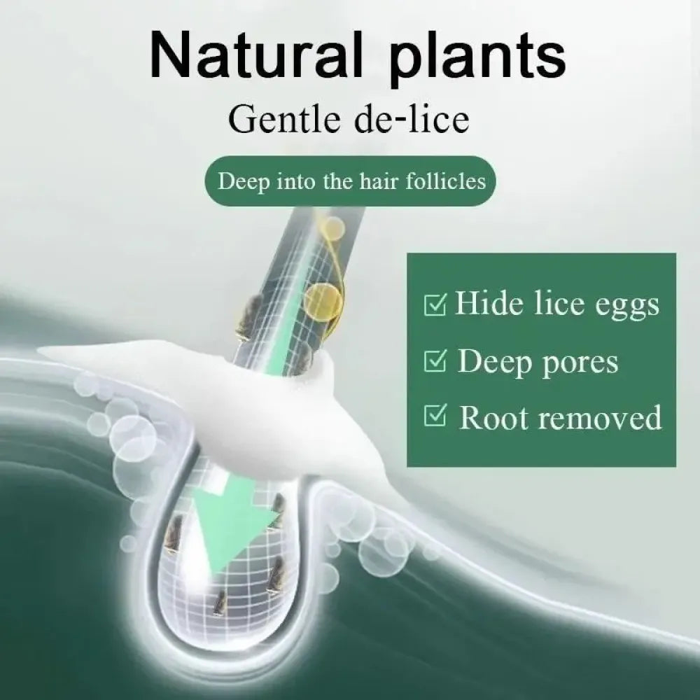 Plant anti-head lice treatment shampoo (pack of 2)