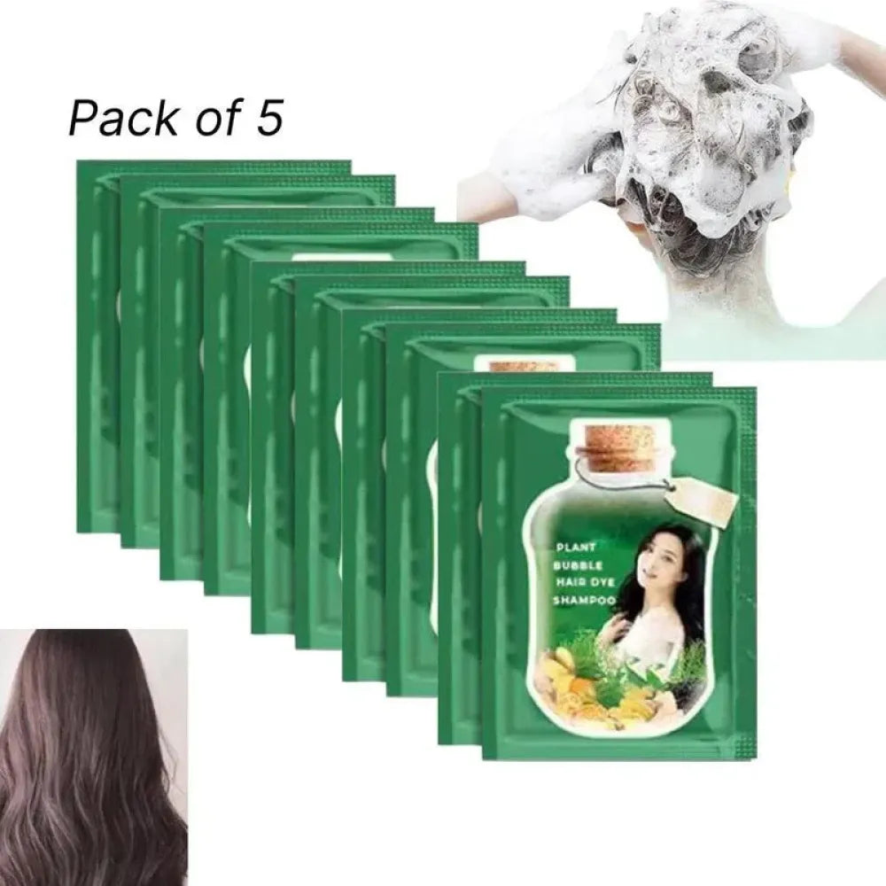 Plant-based grey hair dye