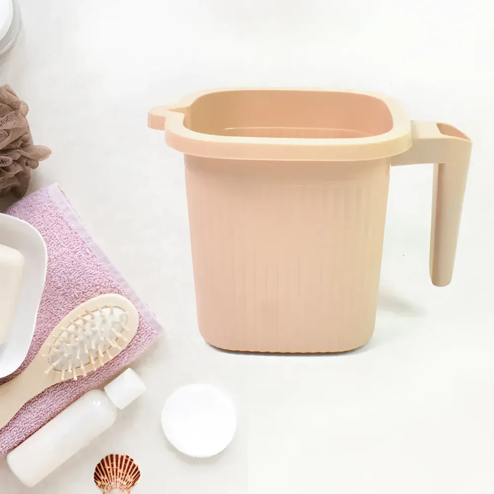 Plastic bath mug – 4 pcs 1000ml - home & kitchen