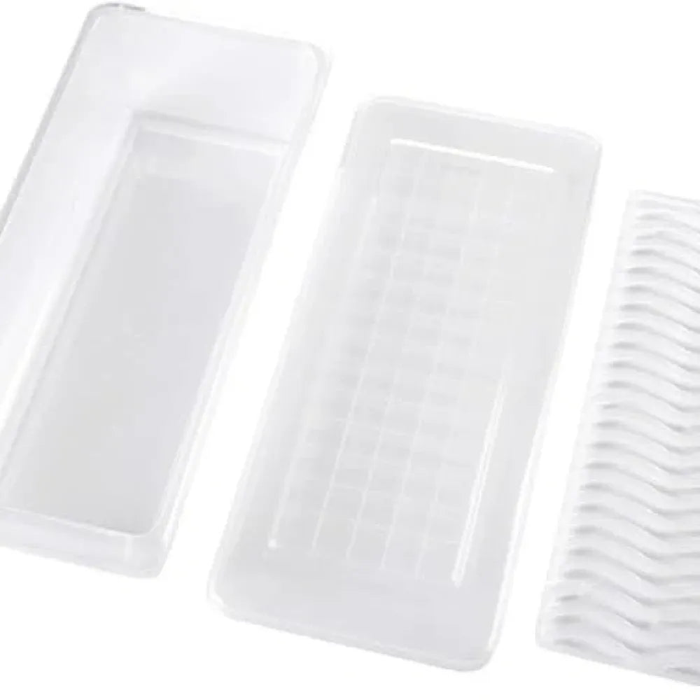 Plastic fridge organizer box – pack of 2
