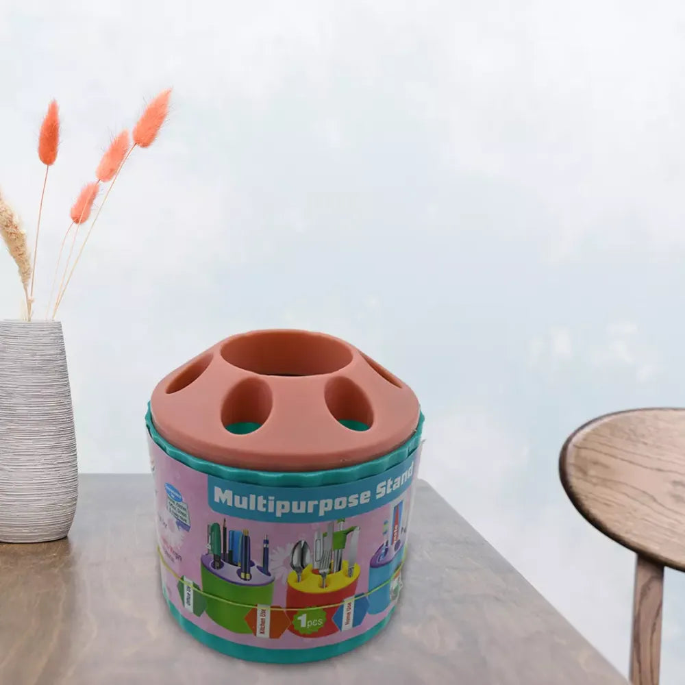 Plastic round desk organizer - home improvement